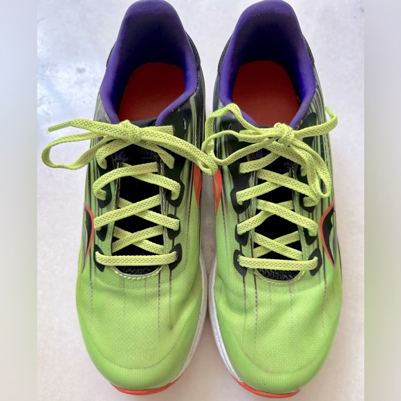 Youth Saucony Ride 14 Vizi Running/Track Shoes, Youth Size 5 (37 EU) - Picture 1 of 5